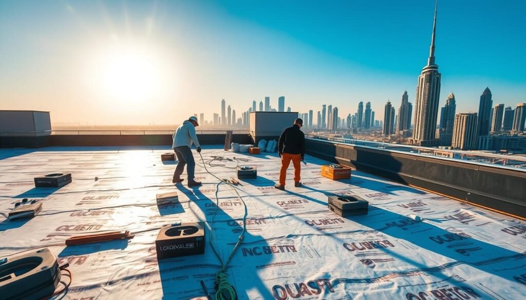 عزل الأسطح في دبي